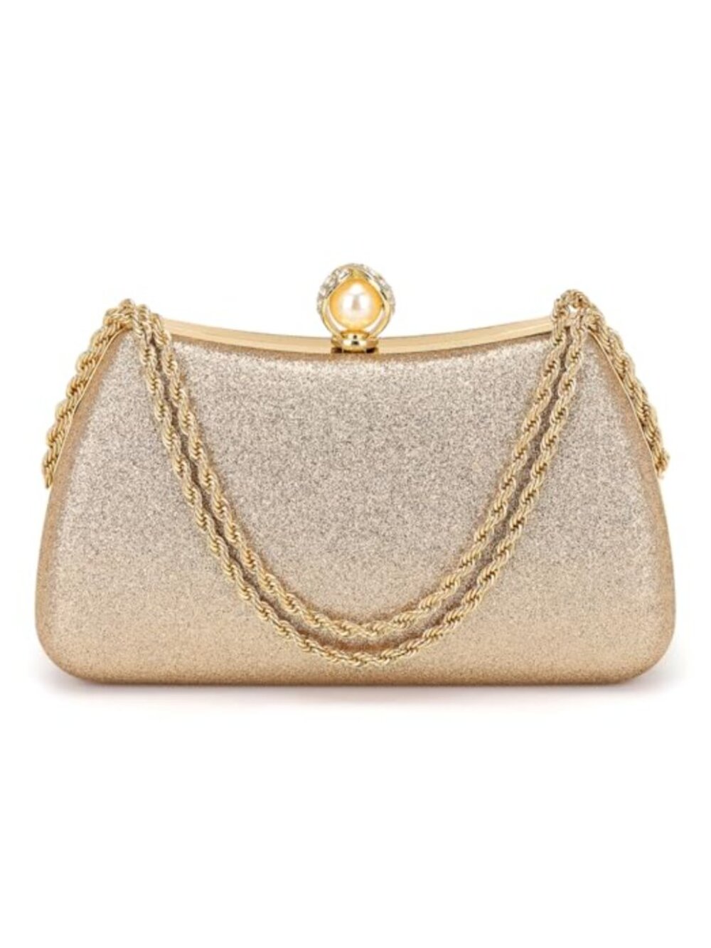 Sequin Evening Clutch Purse Sparkly Wedding Crossbody Bag Formal